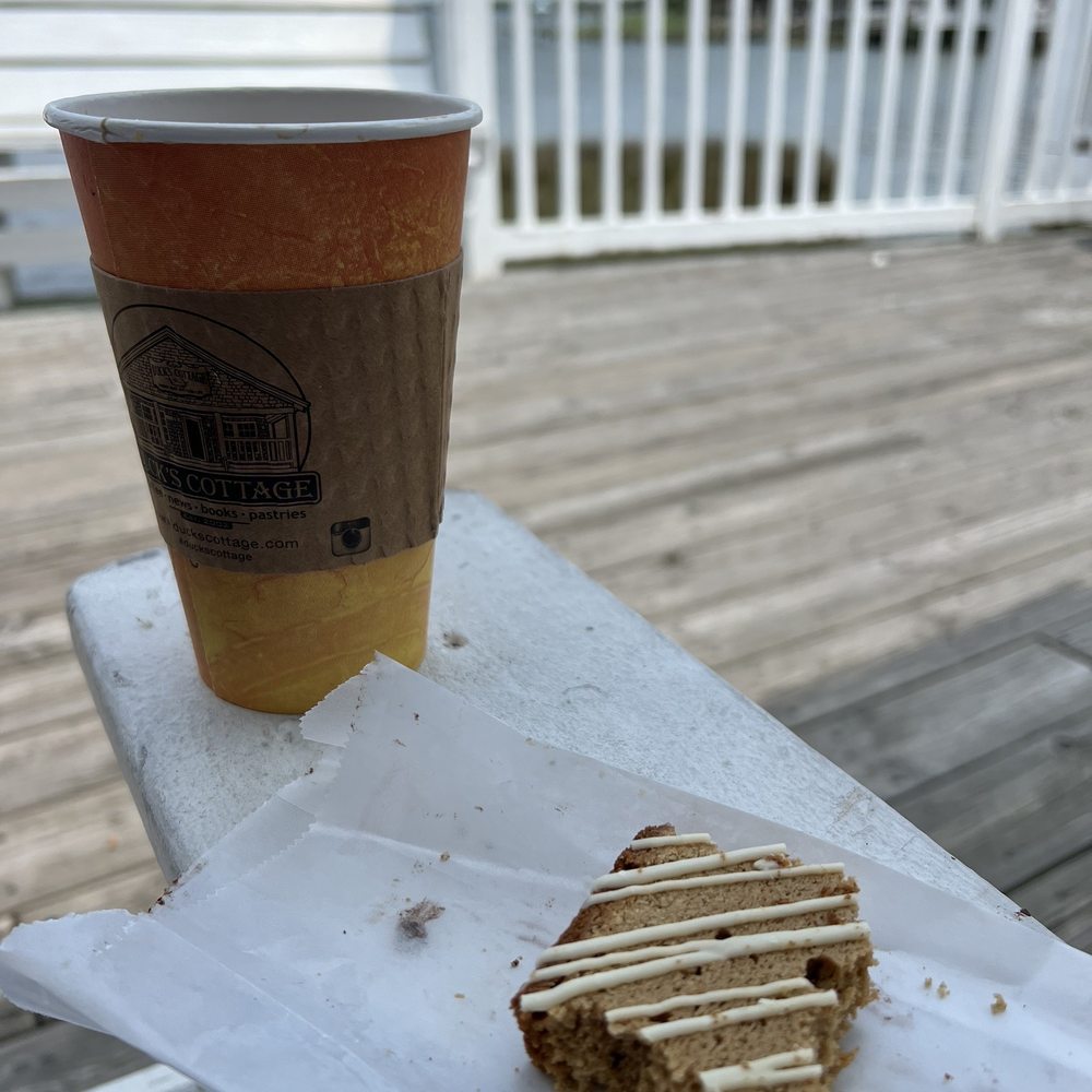 Duck's Cottage Coffee & Books - Vanilla chai biscotti - Coffee & Tea Near Me - Duck, North Carolina