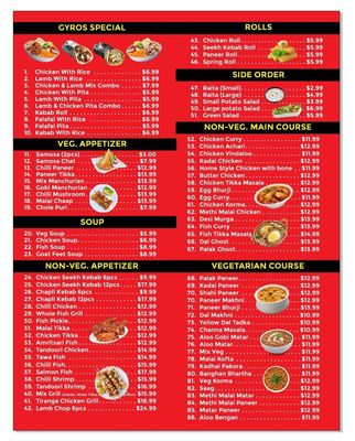 Menu photo 2 Sher E Punjab Gyro & Grill Queens, NY