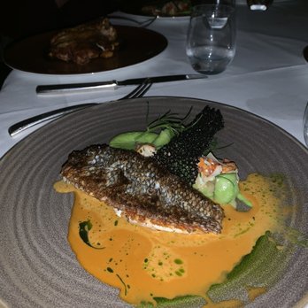 Spago - Crispy sea bass - New American Near Me - Beverly Hills, California Spago - Crispy sea bass - New American Near Me - Beverly Hills, California