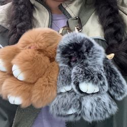 Alaska Fur Exchange - Brown bunny Black and white bunny $9.99