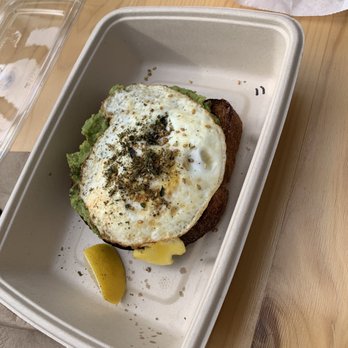 Saint Bread - Avocado toast with egg - Bakeries Near Me - Seattle, Washington Saint Bread - Avocado toast with egg - Bakeries Near Me - Seattle, Washington