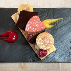Les Boissières Restaurant - Désert spécial St Valentin