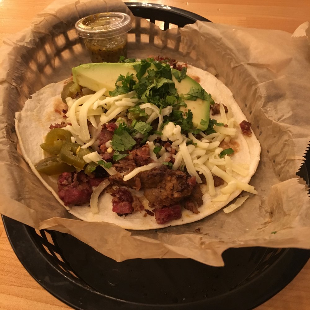 Torchy's Tacos - Crossroads taco (I think.. not 100% sure) - Tex-Mex Near Me - Denver, Colorado Torchy's Tacos - Crossroads taco (I think.. not 100% sure) - Tex-Mex Near Me - Denver, Colorado