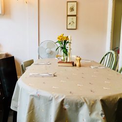 Pandora's Kitchen - Part of the homey dining room