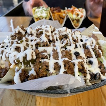 Bollywood Tacos - Nachos with beef - Tacos Near Me - Chattanooga, Tennessee Bollywood Tacos - Nachos with beef - Tacos Near Me - Chattanooga, Tennessee