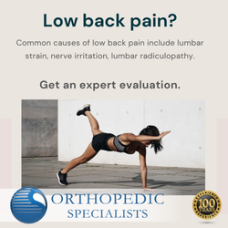 Orthopedic Specialists - Eighty percent of people experience back pain at some point. Our board-certified, fellowship-trained Palm Harbor spine specialists can help.
