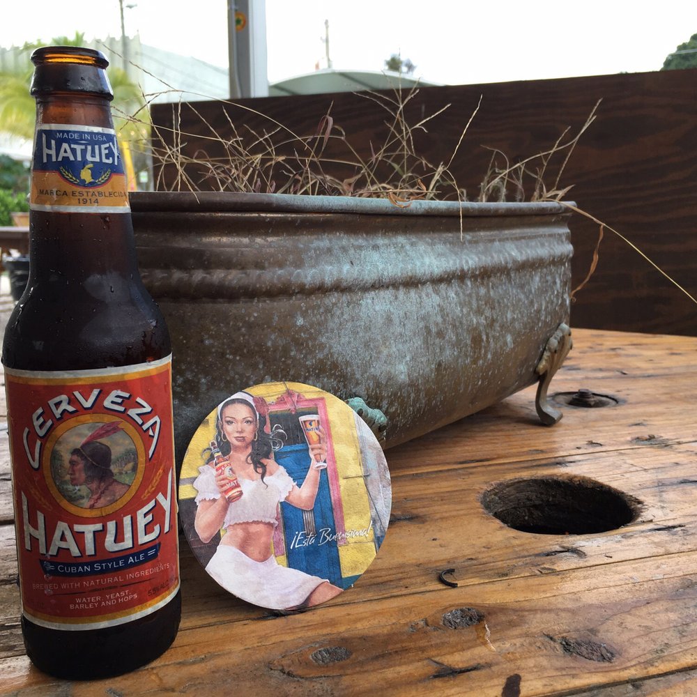 Mortar & Pistil - Cerveza Hatuey - Cuban Style Ale - Cocktail Bars Near Me - Miami, Florida