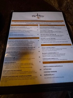 Menu photo 1 The River Downtown Nevada City, CA Menu photo 1 The River Downtown Nevada City, CA