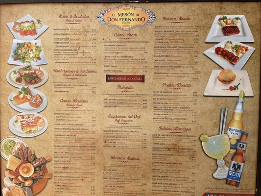 Menu photo 2 El Mesón de Ensenada Ensenada, BCN