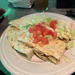 Jerzee's Sports Bar & Pizzeria - Chicken Quesadilla