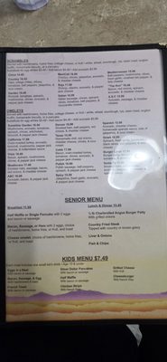 Menu photo 8 Coyote Cafe Vista, CA