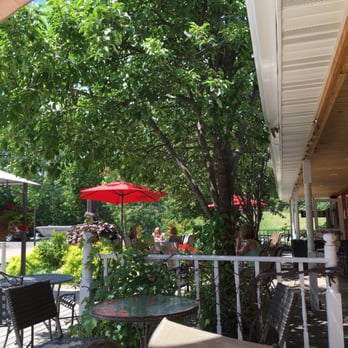 Red Schoolhouse Wines - Awesome shaded patio - Beer, Wine & Spirits Near Me - Stone Lake, Wisconsin