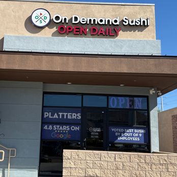 On Demand Sushi - Exteior. - Sushi Bars Near Me - Las Vegas, Nevada On Demand Sushi - Exteior. - Sushi Bars Near Me - Las Vegas, Nevada