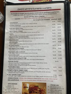 Menu photo 4 Cornucopia Restaurant Eugene, OR