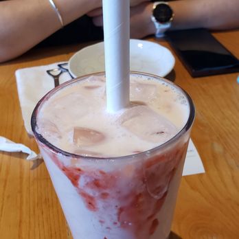 Petit Potato - Strawberry Milk. Tasty! - Taiwanese Near Me - Toronto, Ontario