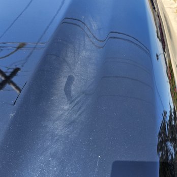 Kaady Car Wash - Right side of hood showing the dirt. My finger mark to make sure it wasn't my eyes. - Car Wash Near Me - Albany, California Kaady Car Wash - Right side of hood showing the dirt. My finger mark to make sure it wasn't my eyes. - Car Wash Near Me - Albany, California