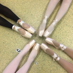 Promise Dance Academy - Students getting their new pointe shoes