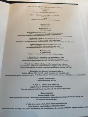 Menu photo 3 Guy Savoy Paris, 75