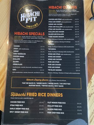 Menu photo 7 The Hibachi Pit Concord, NC Menu photo 7 The Hibachi Pit Concord, NC