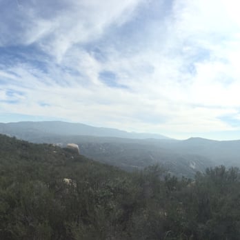 Chiquito Falls Trail - Enjoy the view when you reach the top of the ridge! - Hiking Near Me - Lake Elsinore, California