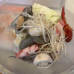 Bowl with whatever you want in your soup