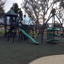 The larger play structure