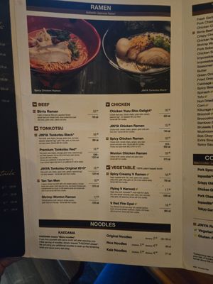 Menu photo 8 JINYA Ramen Bar - Thornton Park Orlando, FL