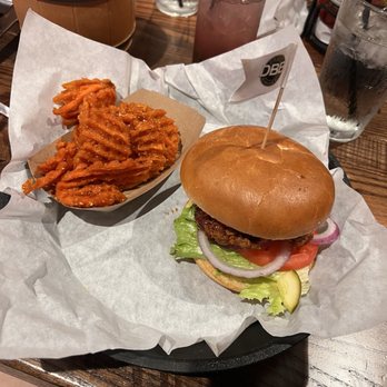 Drafts Sports Bar & Grill - Nashville hot chicken sandwich - American Near Me - Orlando, Florida Drafts Sports Bar & Grill - Nashville hot chicken sandwich - American Near Me - Orlando, Florida