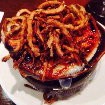 Taphouse Grille - French onion with crispy onions on top - New American Near Me - Hackettstown, New Jersey Taphouse Grille - French onion with crispy onions on top - New American Near Me - Hackettstown, New Jersey