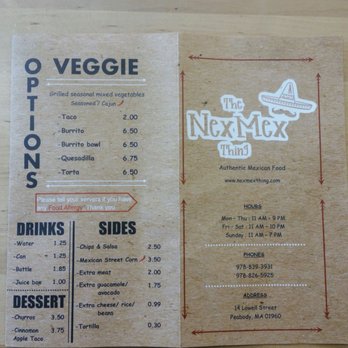 The NexMex Thing - Mexican Near Me - Peabody, Massachusetts The NexMex Thing - Mexican Near Me - Peabody, Massachusetts