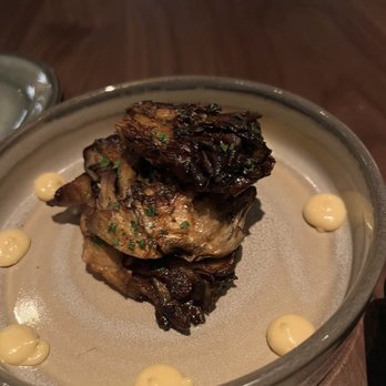 Ramsay's Kitchen - Maitake mushrooms, char siu butter, miso aioli - New American Near Me - Las Vegas, Nevada Ramsay's Kitchen - Maitake mushrooms, char siu butter, miso aioli - New American Near Me - Las Vegas, Nevada