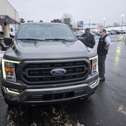 Champion Ford Sales - Dad and his new truck