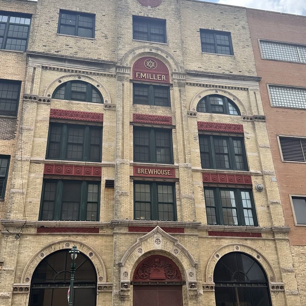 Miller Brewery Tour - Original 1888 building of Miller Brewery - Beer Tours Near Me - Milwaukee, Wisconsin