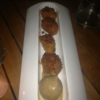 Traif - Bacon doughnuts and coffee ice cream - New American Near Me - Brooklyn, New York Traif - Bacon doughnuts and coffee ice cream - New American Near Me - Brooklyn, New York