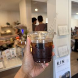 Iced americano Iced americano