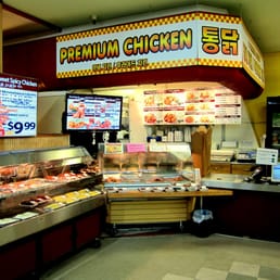 inside the kukje market - only takeout inside the kukje market - only takeout