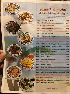 Menu photo 5 La China Orlando, FL