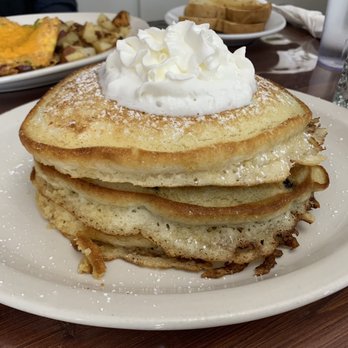 The Chocolate Gallery Cafe - Blueberry pancakes - New American Near Me - Warren, Michigan
