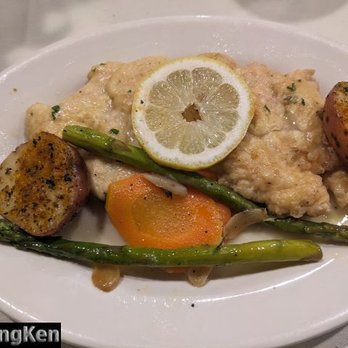 Lenny's Clam Bar - Chicken Francese entree from Lenny's Clam Bar. - Seafood Near Me - Howard Beach, New York