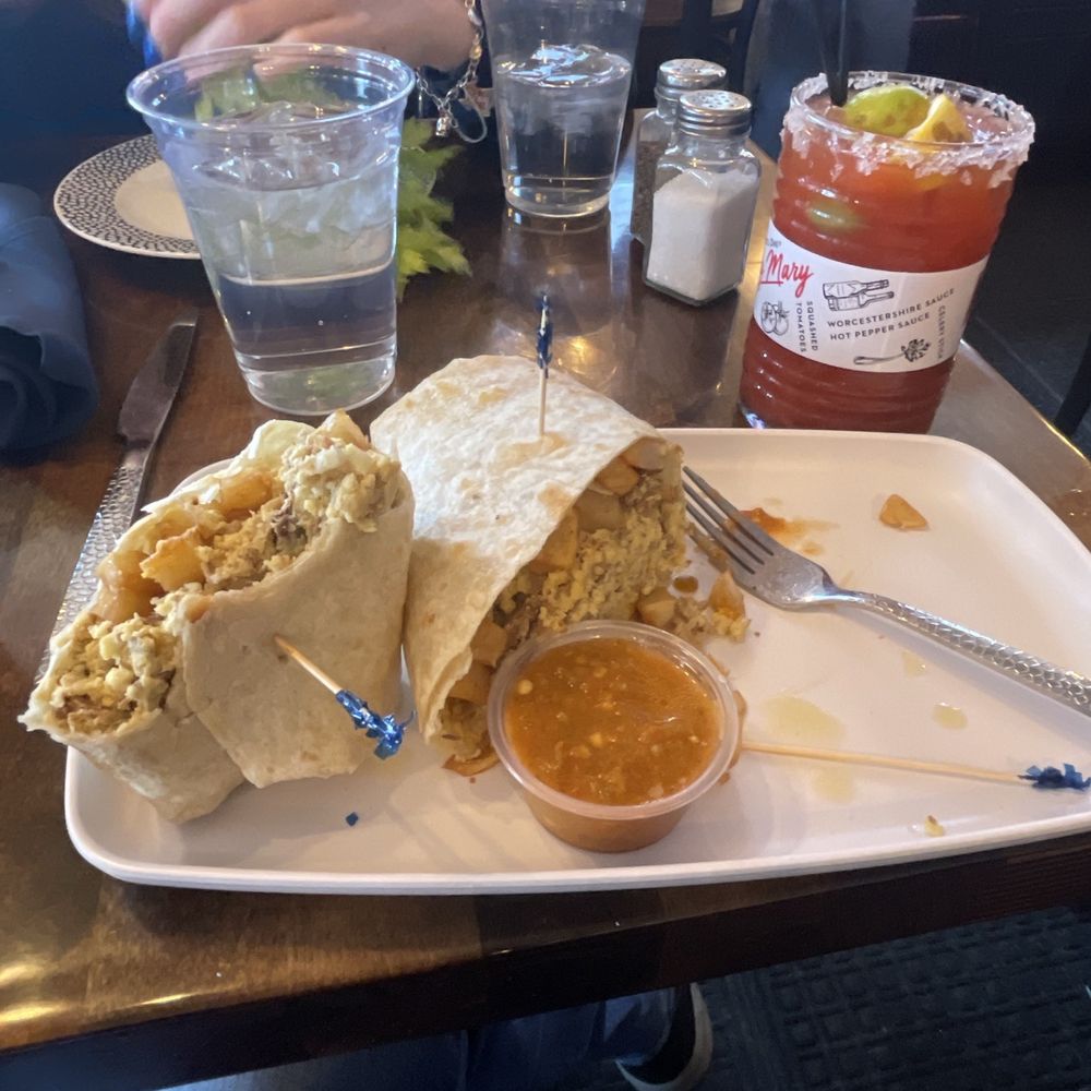 501 on Main - Breakfast burrito and Bloody Mary - New American Near Me - Park City, Utah