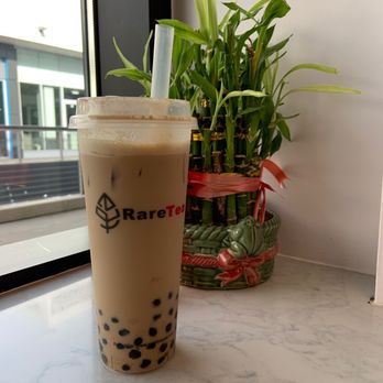 RareTea - Okinawa Milk Tea w/ boba - Bubble Tea Near Me - Sacramento, California