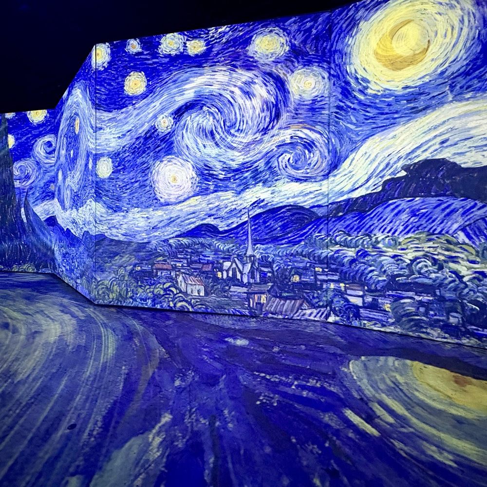 Beyond Van Gogh - Starry Night part from Beyond Van Gogh - Art Museums Near Me - Del Mar, California Beyond Van Gogh - Starry Night part from Beyond Van Gogh - Art Museums Near Me - Del Mar, California