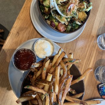 Mahi’ai Table - Garlic fries and Brussels - Cocktail Bars Near Me - Kapolei, Hawaii Mahi’ai Table - Garlic fries and Brussels - Cocktail Bars Near Me - Kapolei, Hawaii