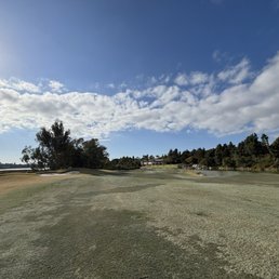 Fairway conditions on 18 Fairway conditions on 18