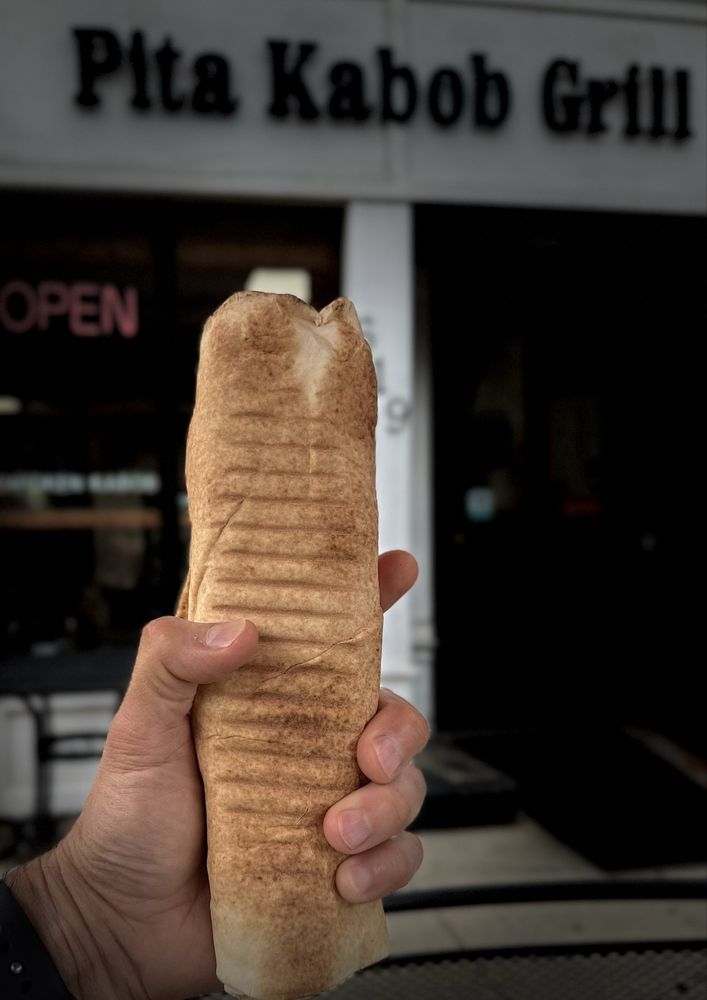 Food from Pita Kabob Grill