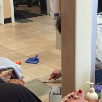 Vision Nail & Skin Care Centre - Fixing tiles during business hours - Nail Salons Near Me - Surrey, British Columbia Vision Nail & Skin Care Centre - Fixing tiles during business hours - Nail Salons Near Me - Surrey, British Columbia