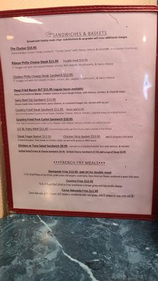 Menu photo 4 Gabby's Diner Milan, NM