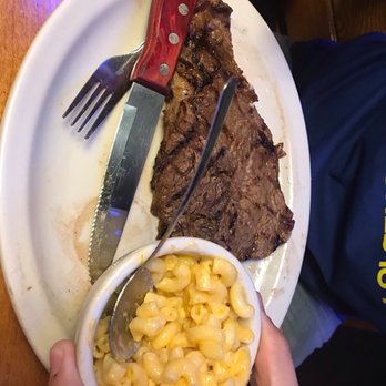 Texas Roadhouse - 10oz. ribeye with Mac & cheese - Steakhouses Near Me - El Paso, Texas Texas Roadhouse - 10oz. ribeye with Mac & cheese - Steakhouses Near Me - El Paso, Texas