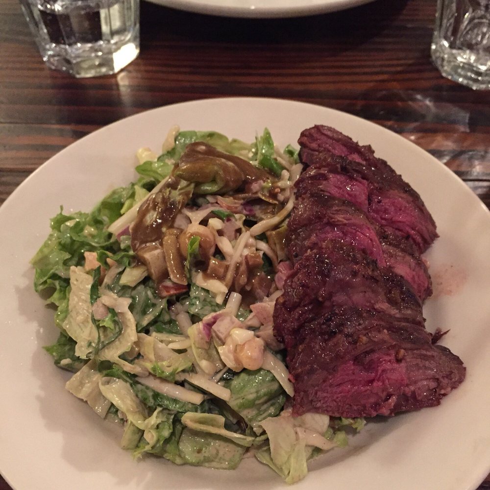 Five Restaurant Bistro - Small chop salad with skirt steak - Excellent - Seafood Near Me - Edmonds, Washington