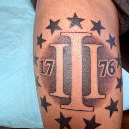 3% thigh piece by John. Healed up perfectly in just a few days.